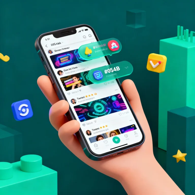 hand holding smartphone showing digital marketing apps by the best digital marketer in kerala